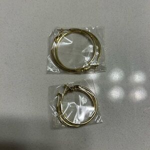 Elegant Gold Hoop Earrings